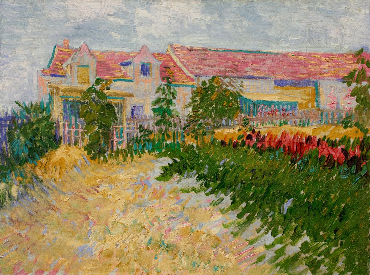 Van Gogh’s Garden in front of the Debray Farm (Jardin devant le Mas Debray) (July-August 1887)

Credit: Sotheby’s