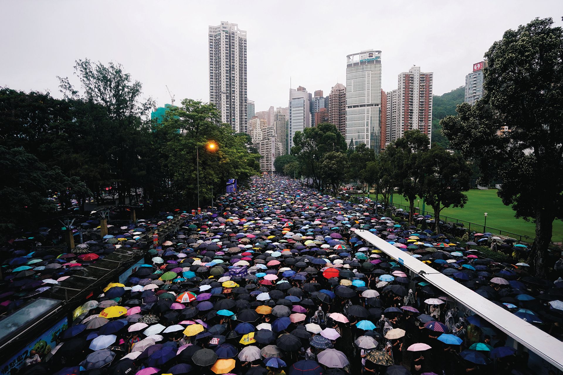 Weekend demonstrations have been taking place in Hong Kong since June, with protestors calling for the scrapping of a controversial extradition bill © Reuters/Aly Song