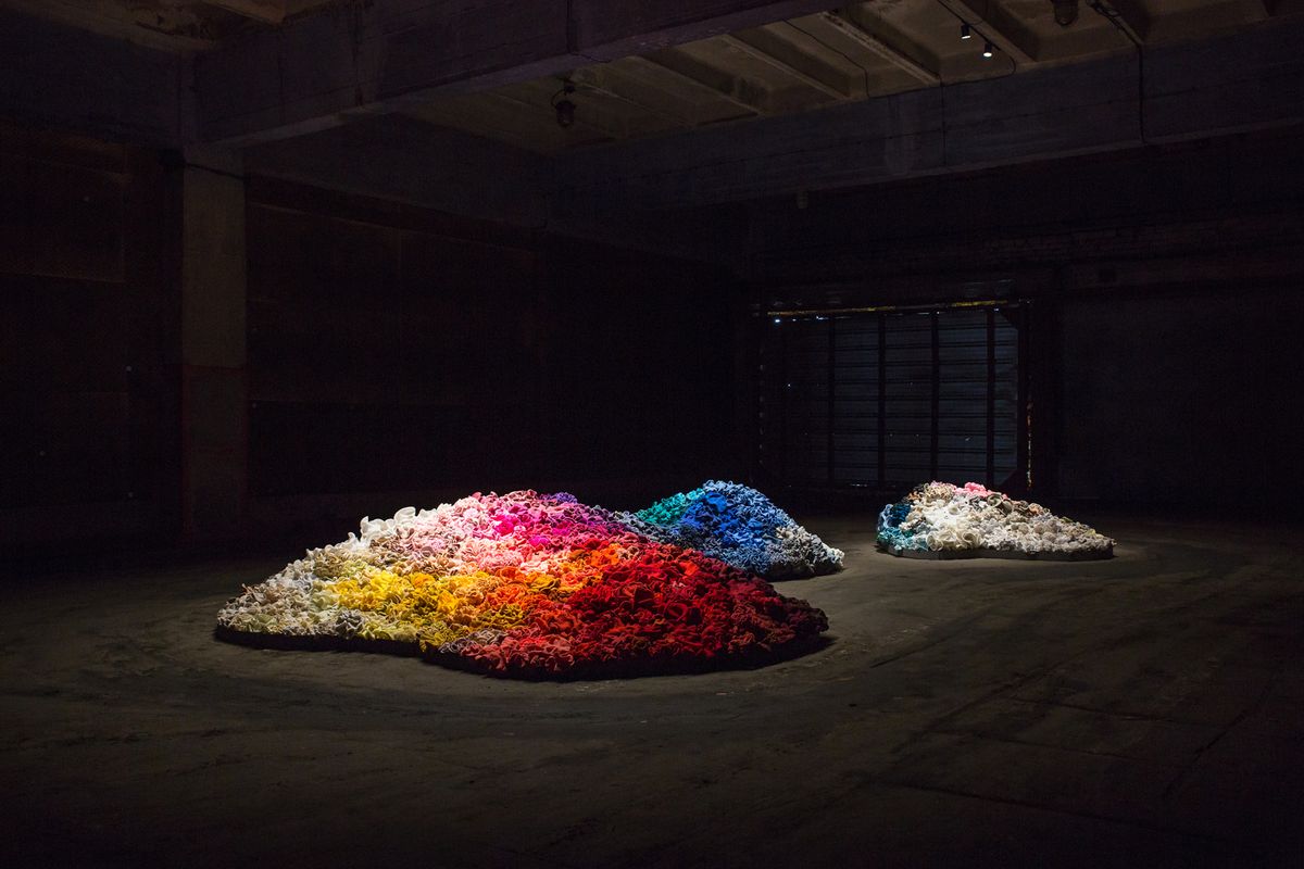 Daina Taimiņa, Dreams and Memories (2020) Photo by Heidi Jaansoo. Courtesy of the Riga International Biennial of Contemporary Art