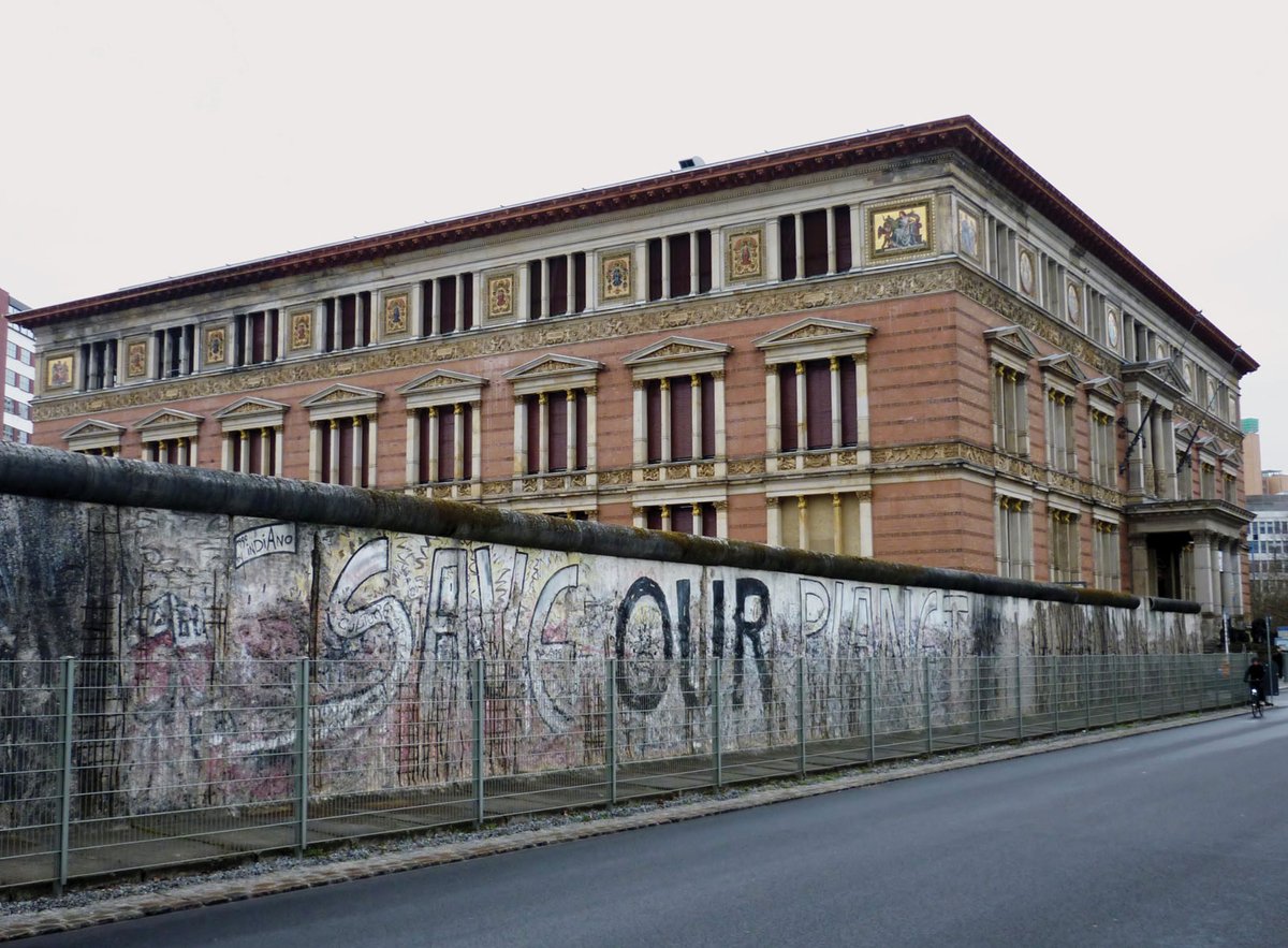 Martin-Gropius-Bau, with a Wall remnant Mark B. Schlemmer