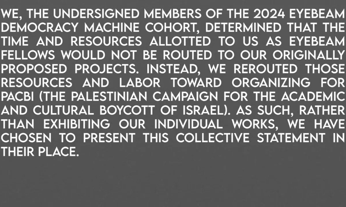 Former employees of New York arts organisation claim they were fired for supporting artists’ pro-Palestine statement – The Art Newspaper Former employees of New York arts organisation claim they were fired for supporting artists’ pro-Palestine statement – The Art Newspaper