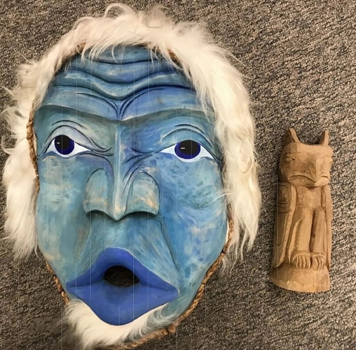 Works sold by artist Lewis Anthony Rath, who has been sentenced to two years' probation and 200 hours of community service for falsely presenting his work as being that of a Native American artist Photo by Sean W. Hyrons, courtesy US Fish and Wildlife Service