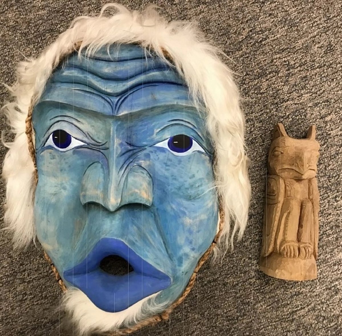 Works sold by artist Lewis Anthony Rath, who has been sentenced to two years' probation and 200 hours of community service for falsely presenting his work as being that of a Native American artist Photo by Sean W. Hyrons, courtesy US Fish and Wildlife Service