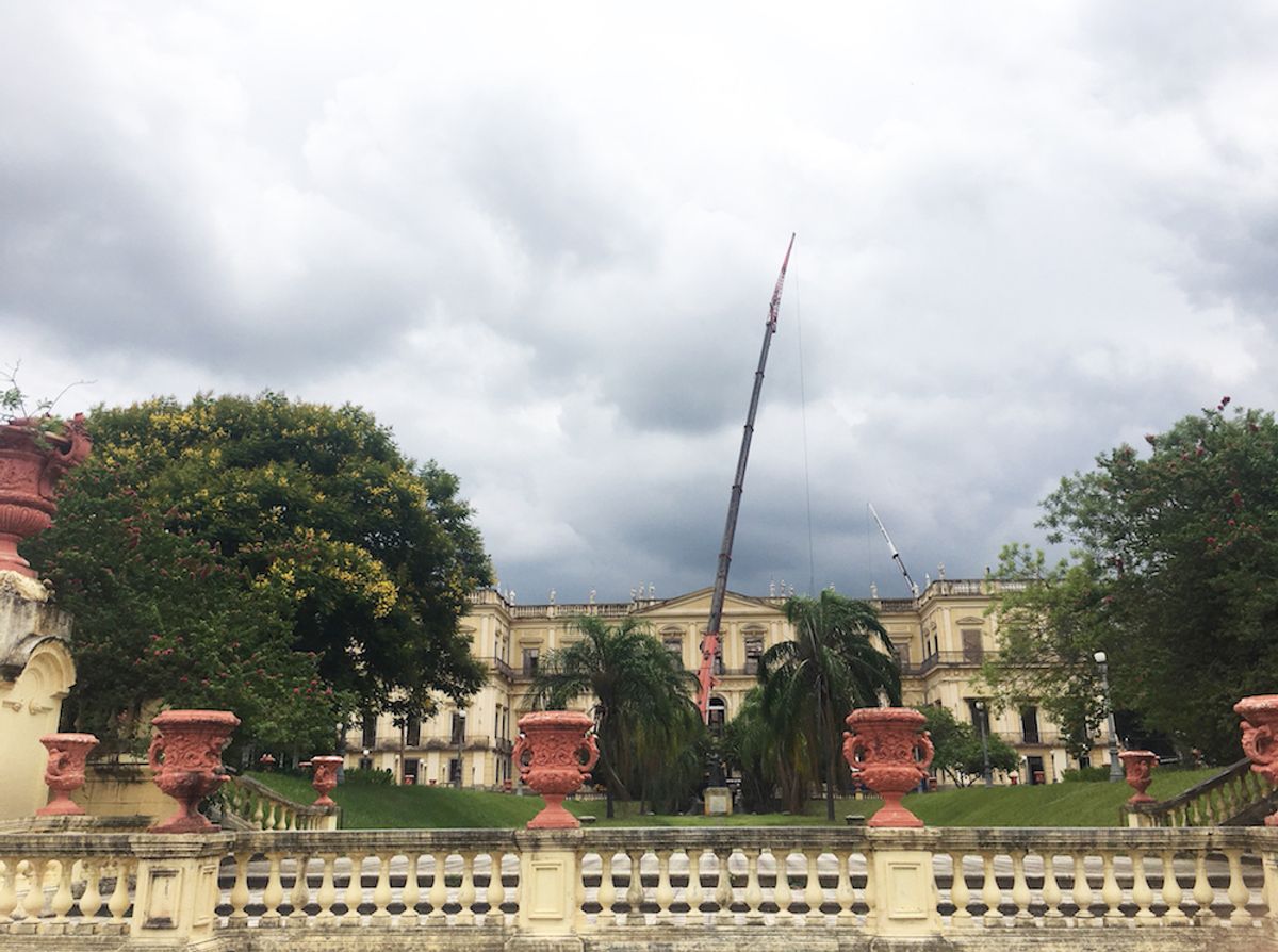 Rio de Janeiro's National Museum months after the fire Gabriella Angeleti