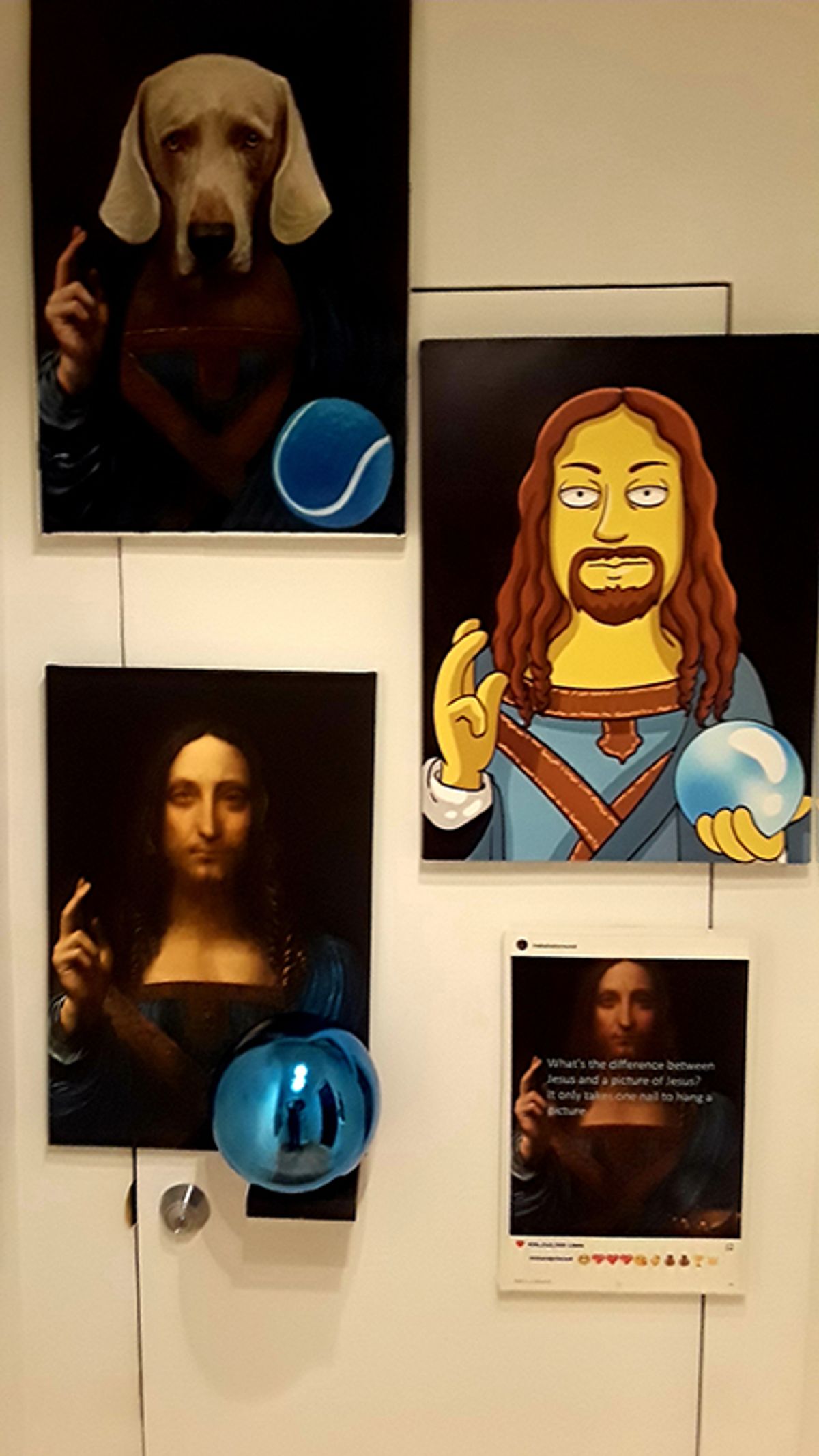 Works inspired by the Salvator Mundi realsalvatormundi.com