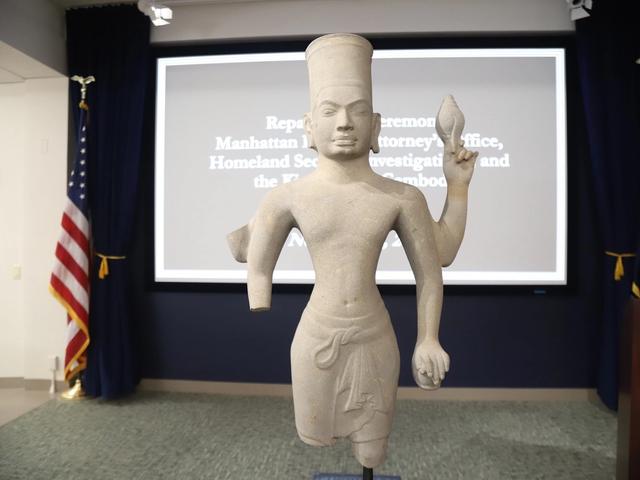 Museums face pressure to explain presence of Cambodian relics