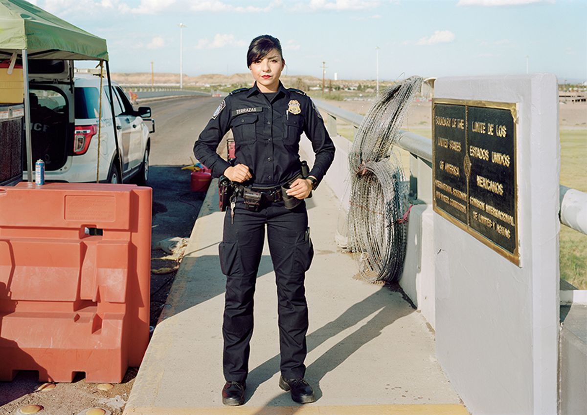 An My Le's Fragment VIII: US Customs and Border Protection Officer (2019) Courtesy the artist and Marian Goodman Gallery New York/Paris/London