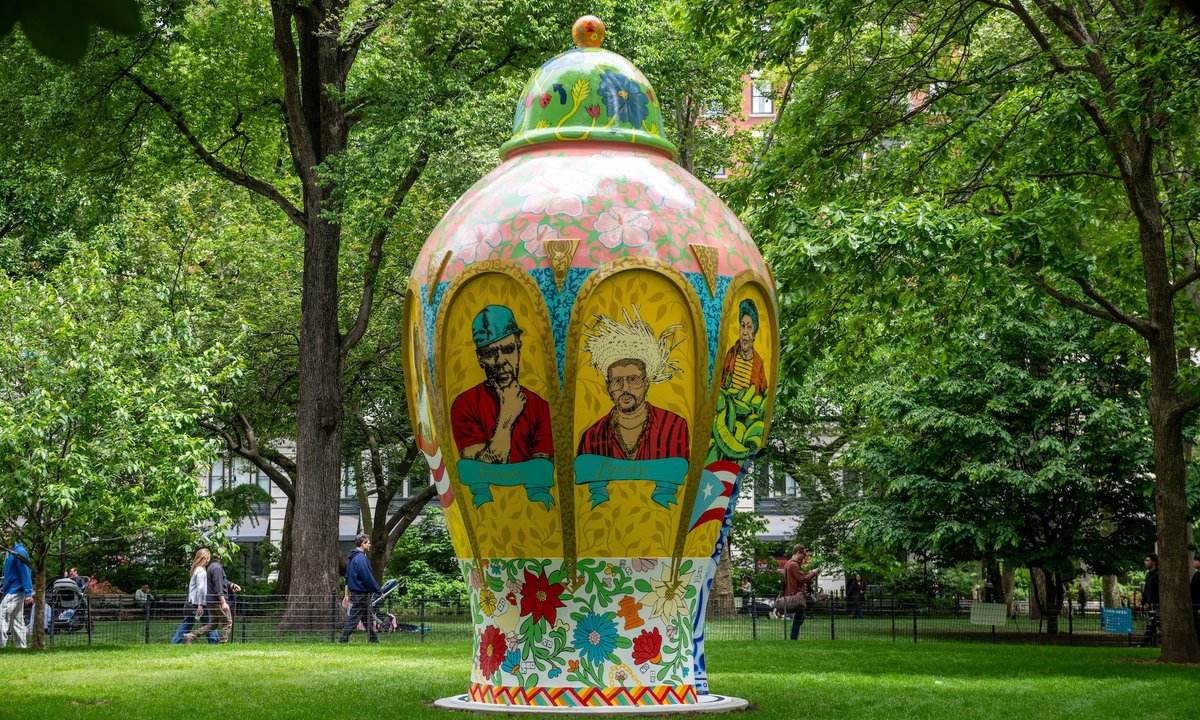 Roberto Lugo brings monumental tribute to Puerto Rican culture to Manhattan park – The Art Newspaper Roberto Lugo brings monumental tribute to Puerto Rican culture to Manhattan park – The Art Newspaper