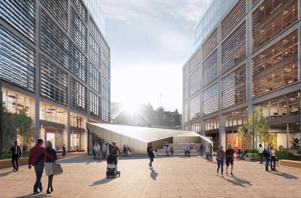 A rendering of The Stage Image: Courtesy of Cain International