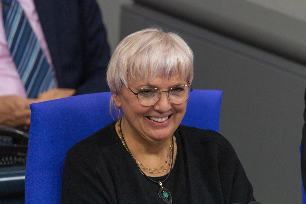 Germany's culture minister Claudia Roth
