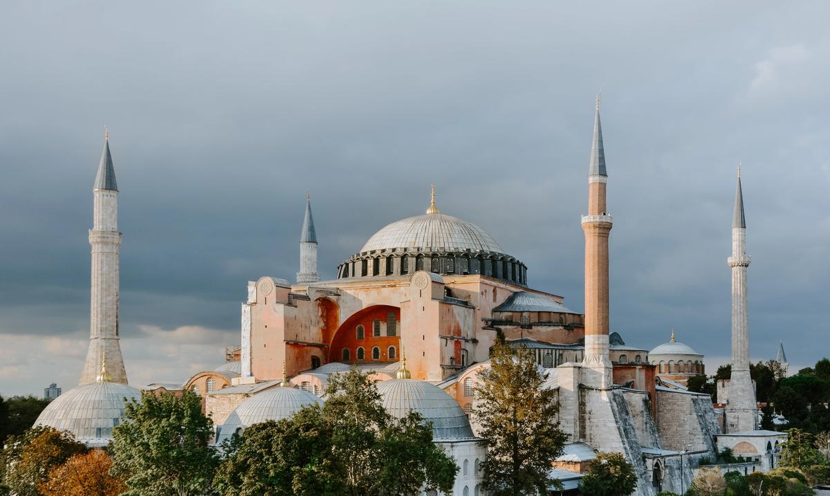 Built in AD 537, during the reign of the Byzantine emperor Justinian, the Hagia Sophia was the world's largest building and an engineering marvel of its time © Adli Wahid