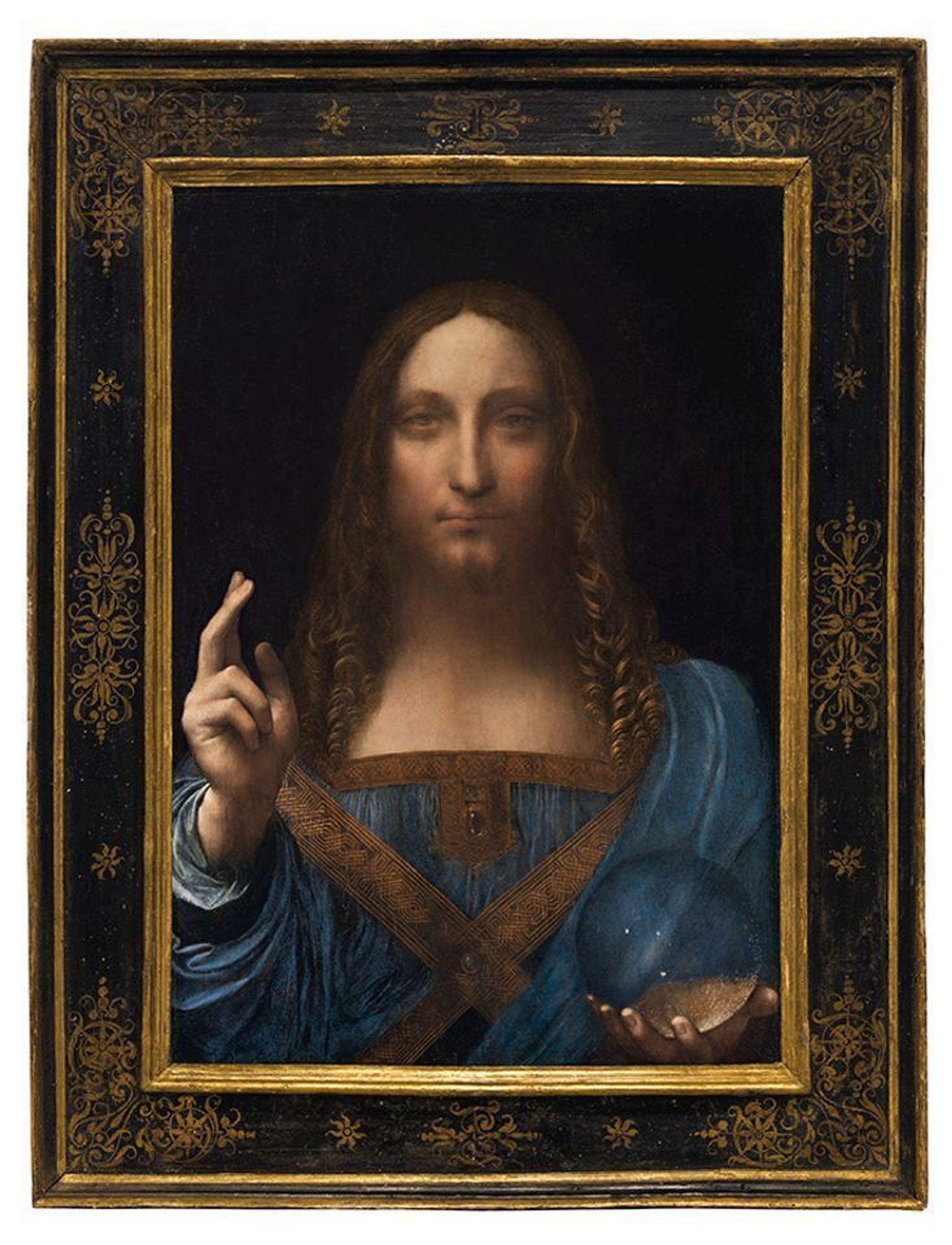 Leonardo’s Salvator Mundi may have been up for sale when it went on show at the National Gallery in London 