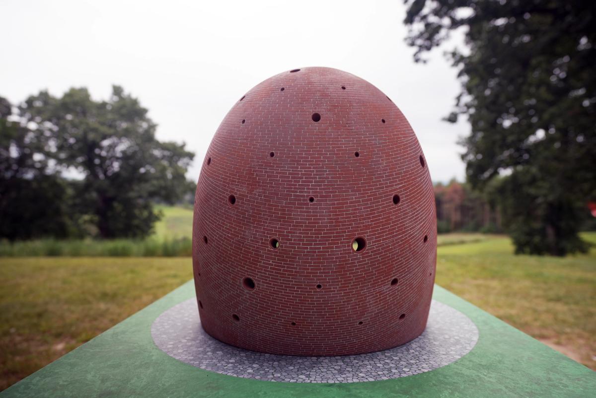 Scale model of permanent commission for Storm King Art Center Photo: SandenWolff; © Martin Puryear Studio