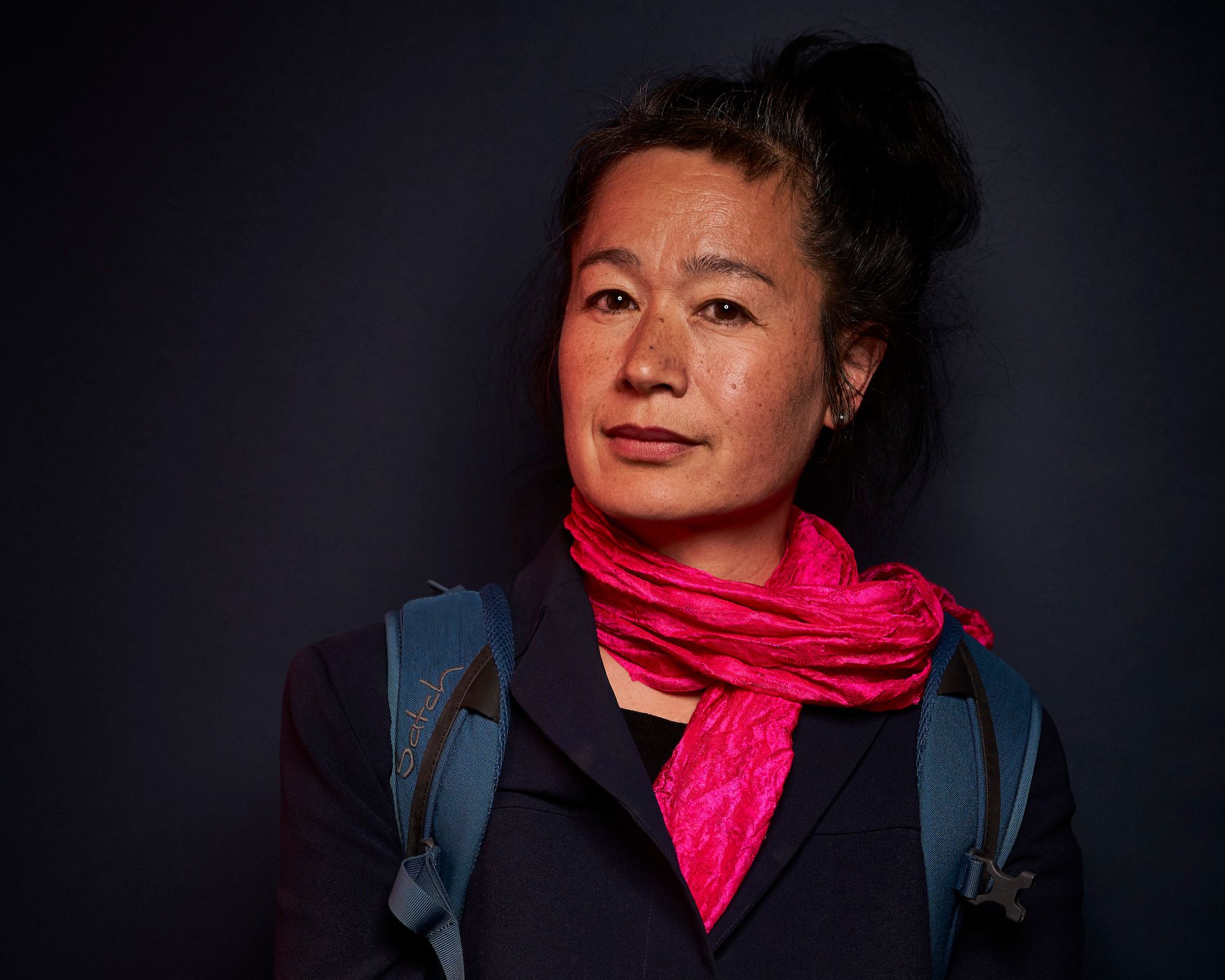 Artist Hito Steyerl, pitcured at the Future Affairs Berlin 2019 conference organised by re:publica. Photo by Dominik Butzmann. Courtesy re:publica, via Flickr.