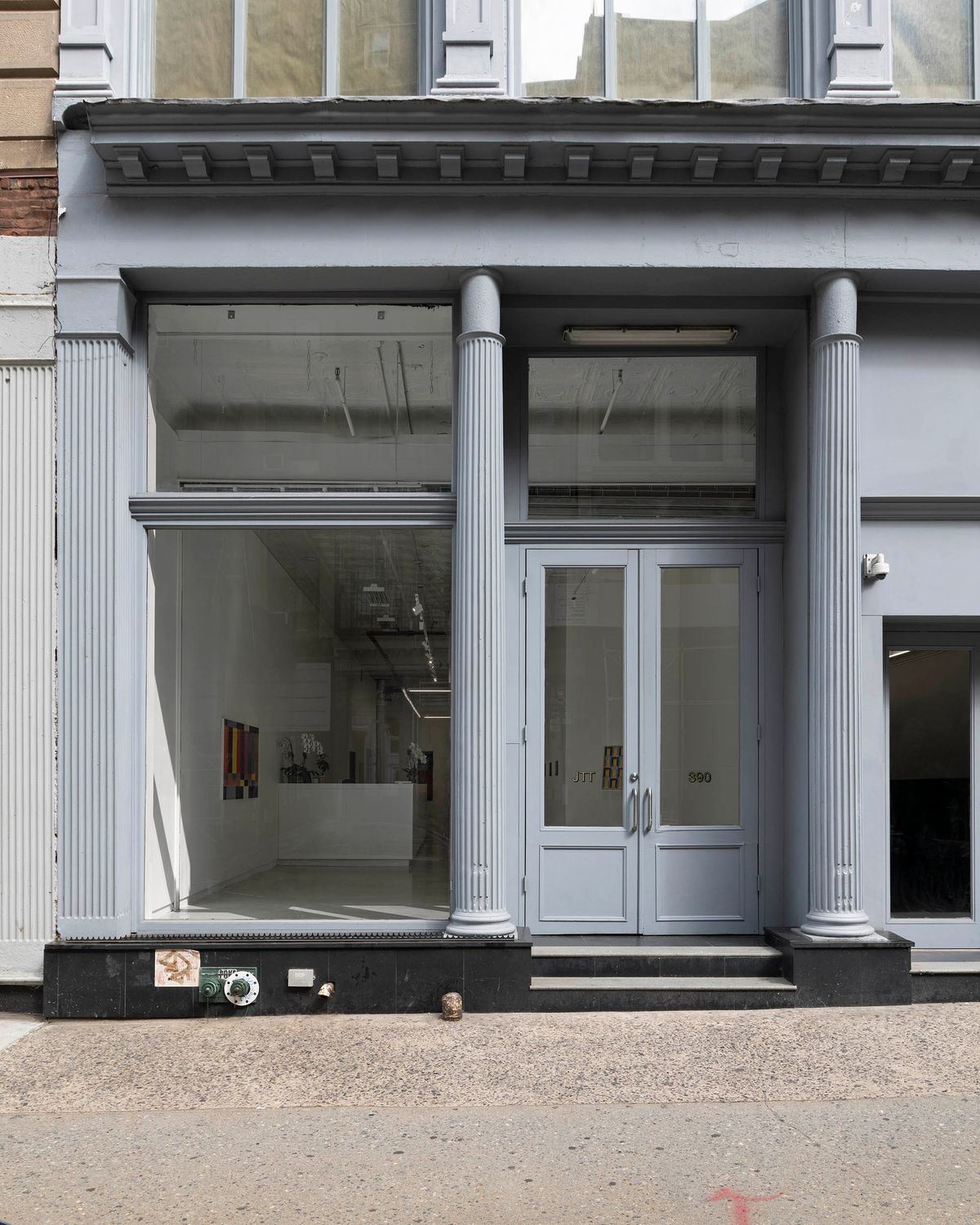 The exterior of JTT's gallery space at 390 Broadway in New York's Tribeca neighbourhood Courtesy JTT, New York