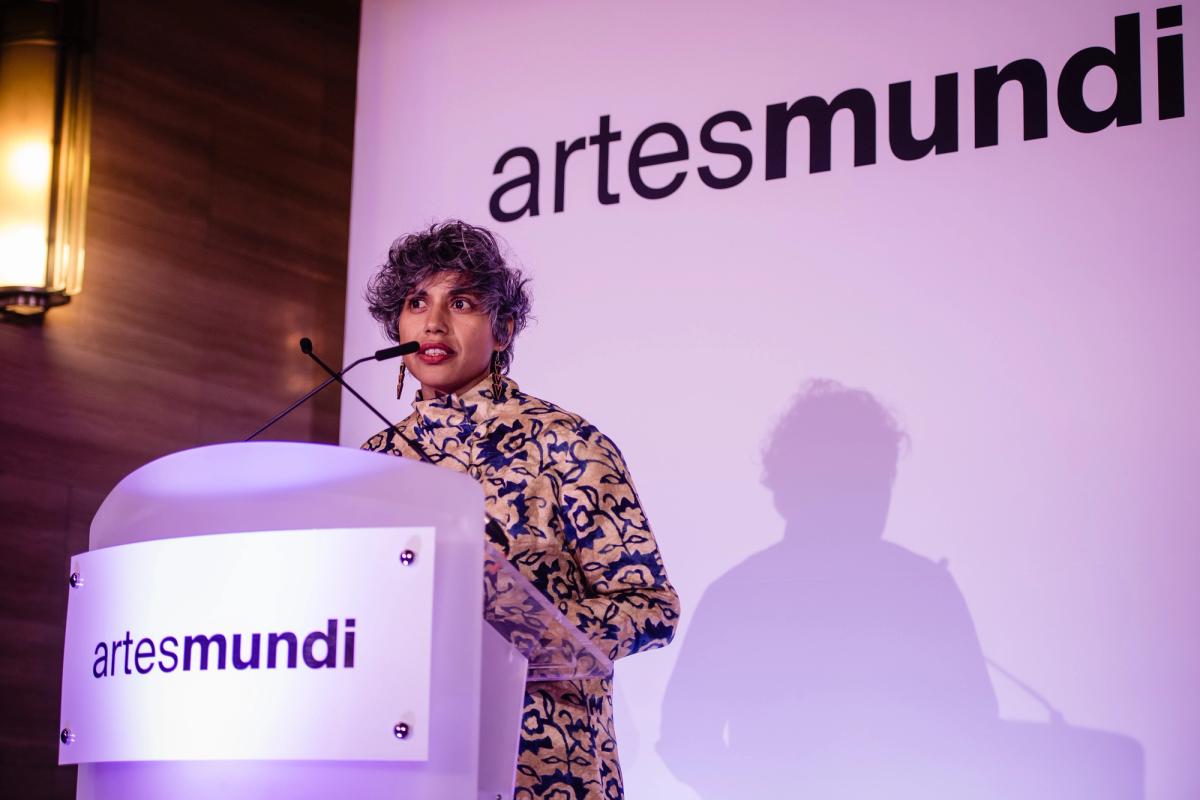 For the prize’s tenth edition, Havini showed the four-channel video work, Habitat (2020), at Mostyn gallery in Llandudno

Courtesy Artes Mundi