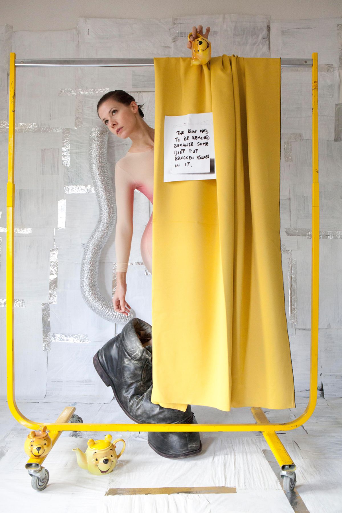 Sophie Jung, whose performance lit up Blain Southern gallery Sophie Jung