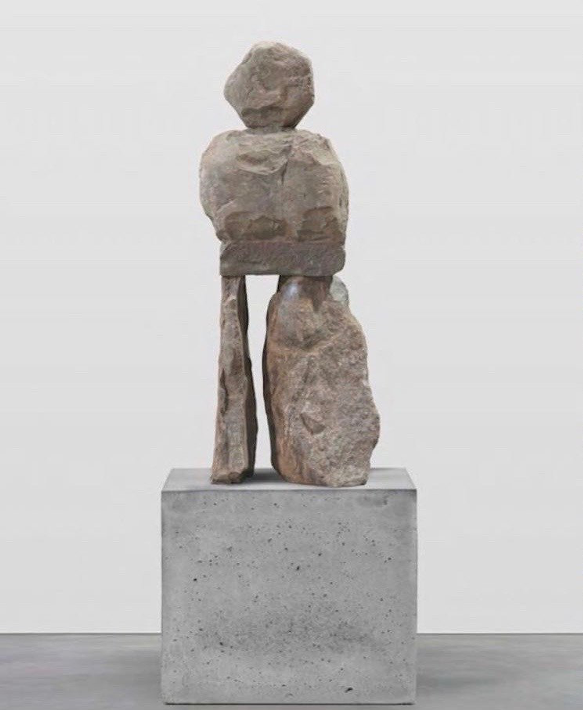 Ugo Rondinone's The Dainly (2017), sold for a price in the region of €250,000 in Luxembourg Courtesy of Zidoun Bossuyt Gallery