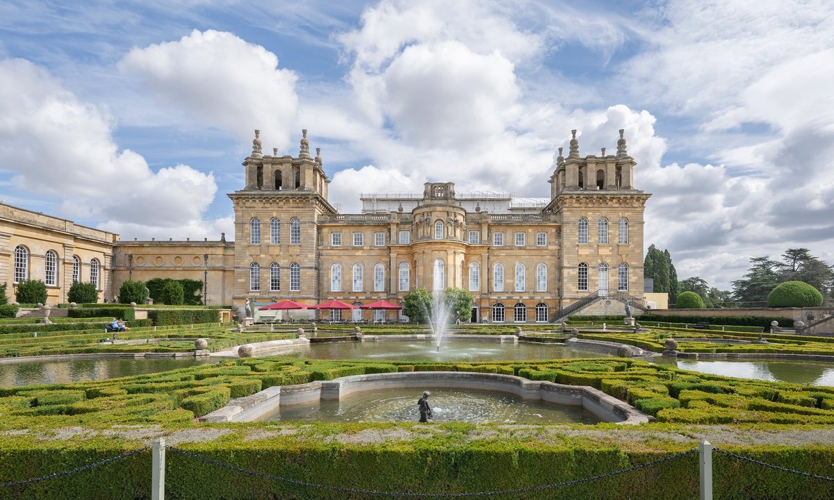 Gods, emperors and eagles restored in Blenheim Palace roof-rescue mission