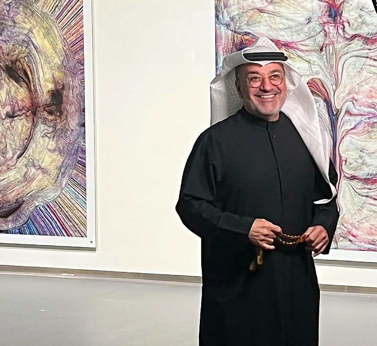 Tariq Al Jaidah says that for him, collecting art is not about making money: “I don’t care if a work is going to go up 100 times. If I don’t like, I don’t buy” Courtesy of Tariq Al Jaidah