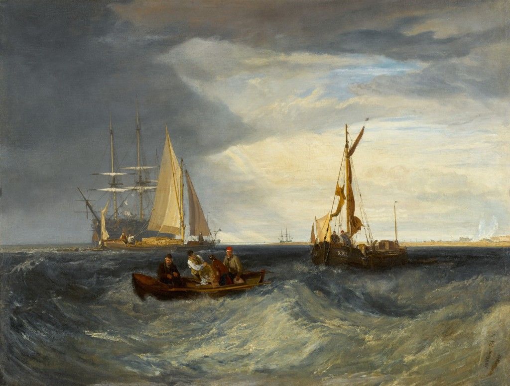 Turner's Purfleet and the Essex Shore as seen from Long Reach Courtesy of Sotheby's