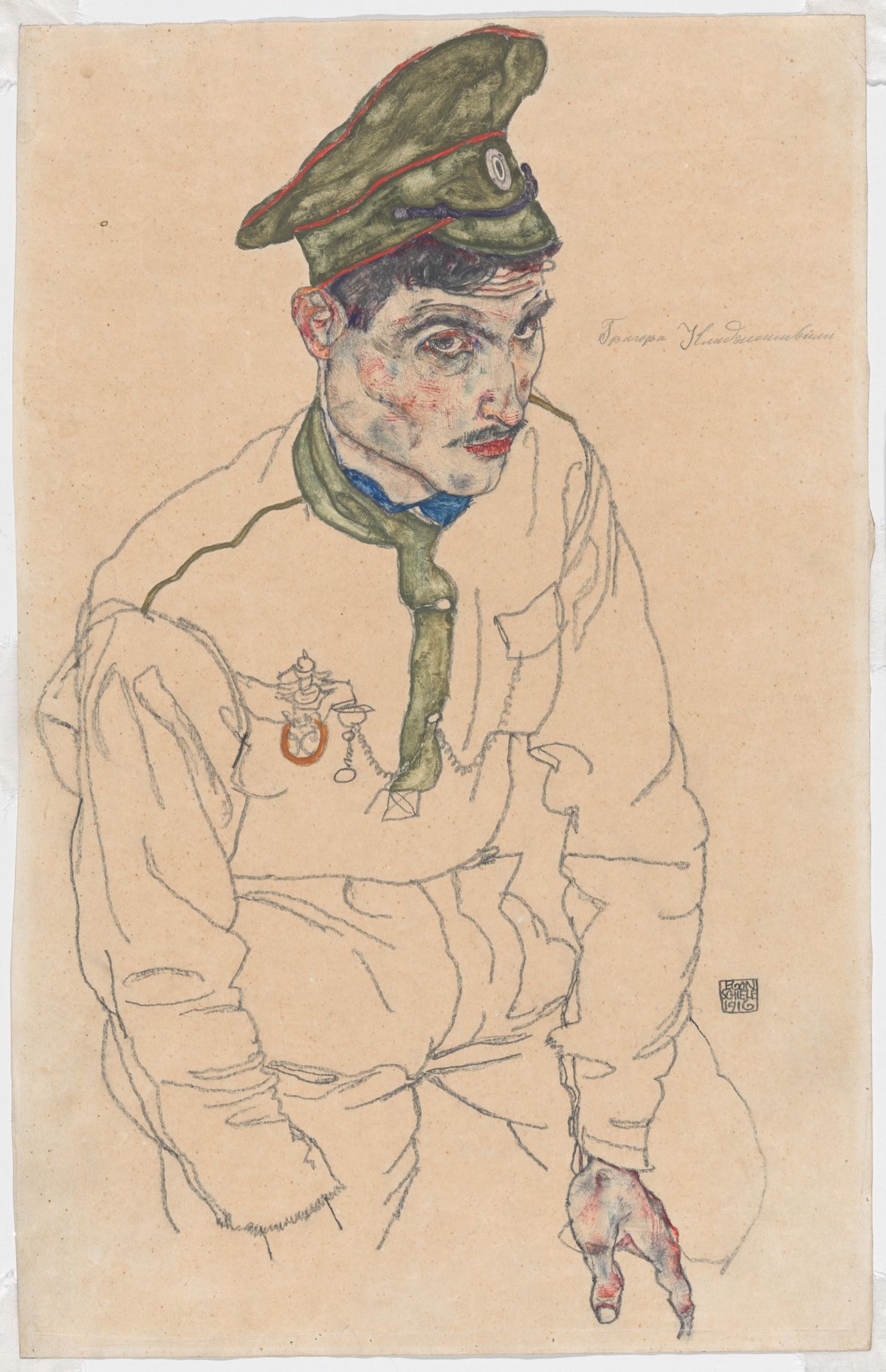 The Art Institute of Chicago acquired Egon Schiele’s Russian War Prisoner in 1966 Manhattan District Attorney’s Office