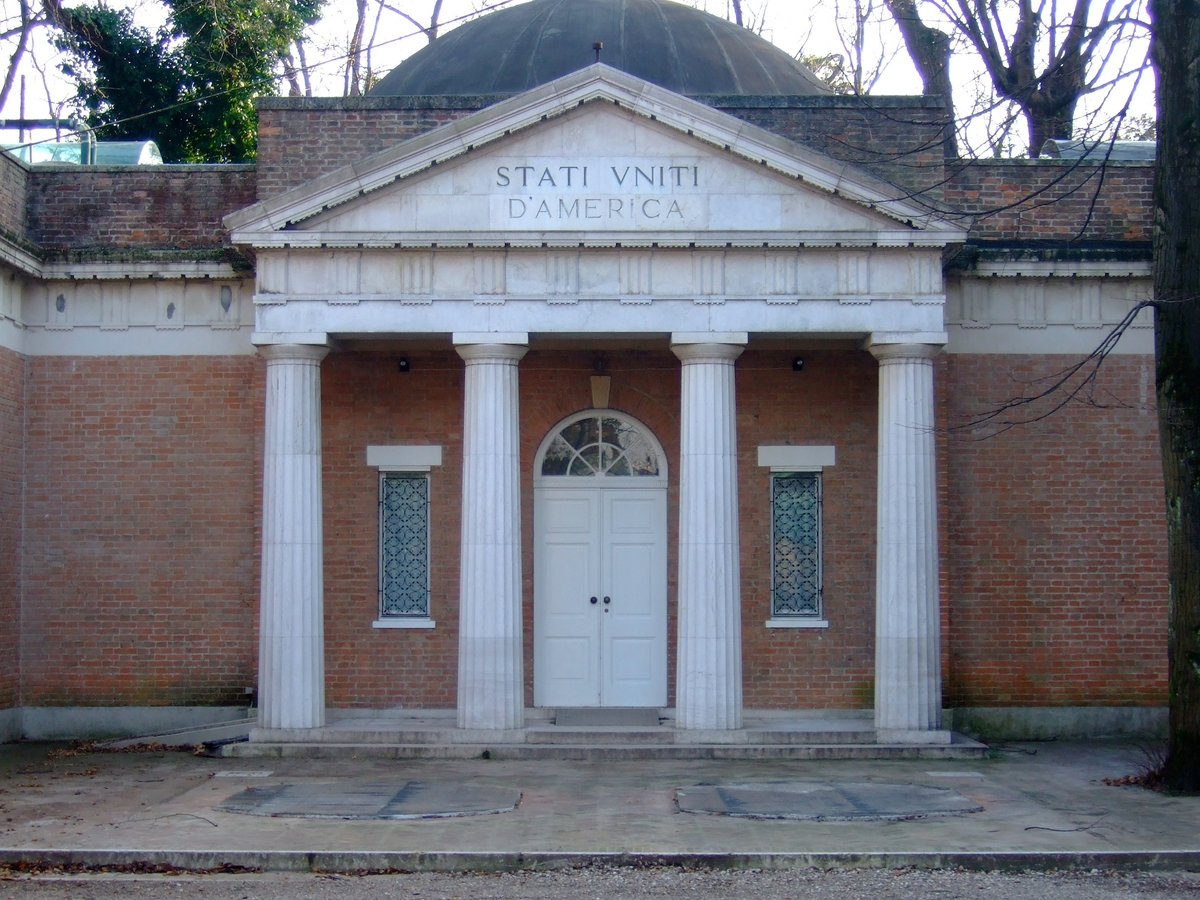 The US pavilion at the Venice Biennale Photo by Bill Thompson, via Flickr