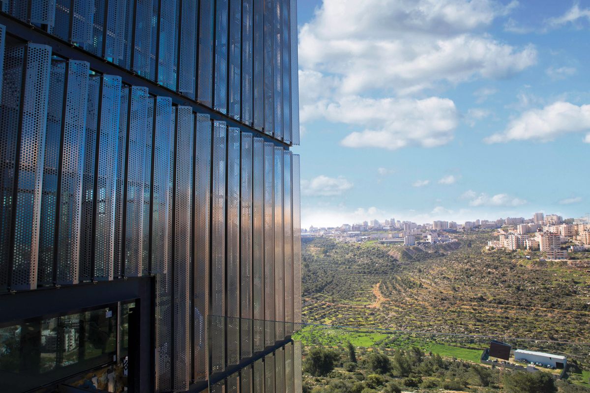 The new building was due to open in 2016, but has been delayed by security and construction problems Courtesy of A. M. Qattan Foundation