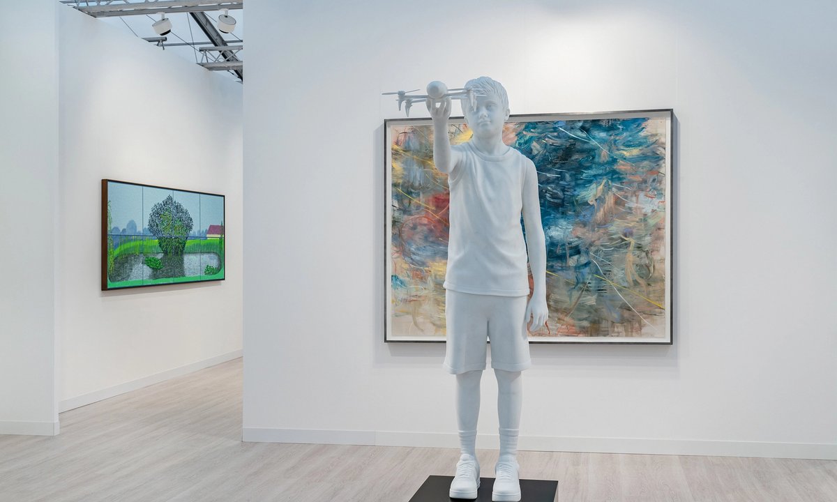 Galleries at Frieze London buoyed by better-than-expected preview day sales