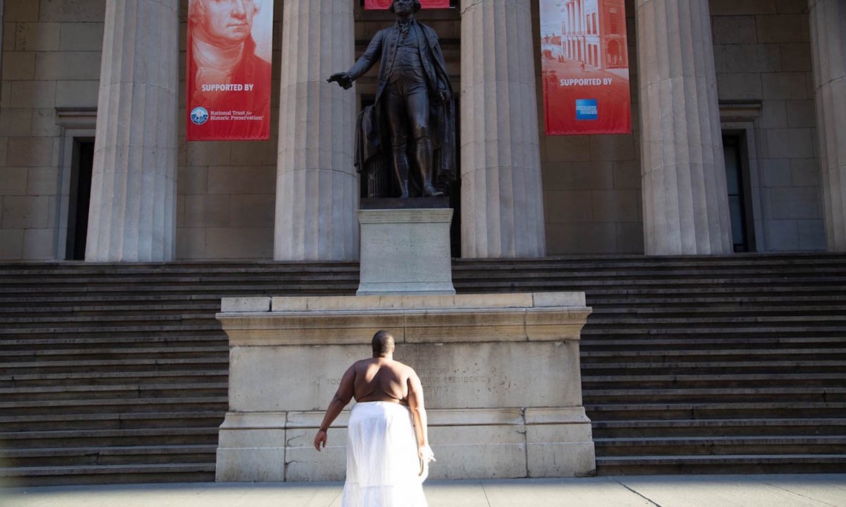 The artist confronting the historical past of New York’s slave commerce The artist confronting the historical past of New York’s slave commerce