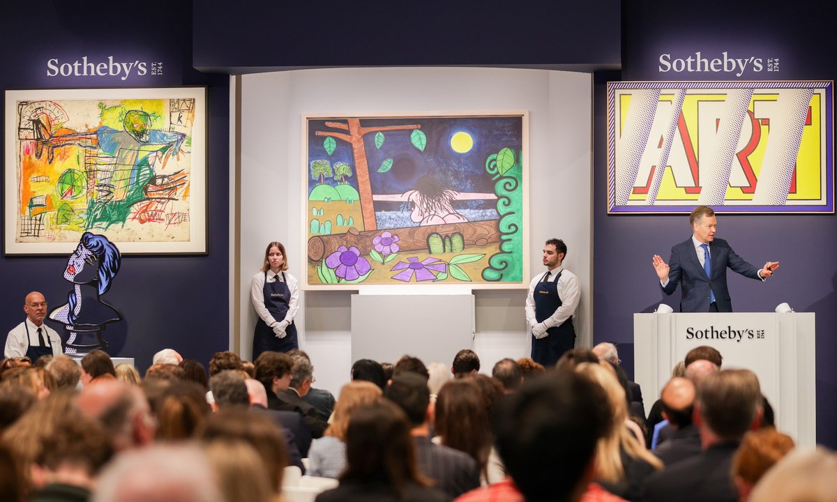 'Halo effect' of two powerful female art dealers' collections boosts Sotheby's New York sale