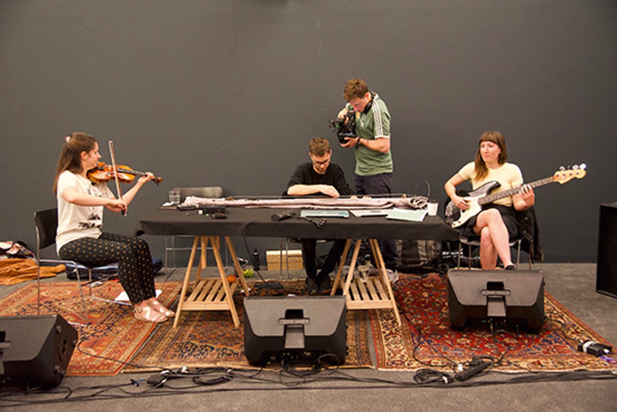 Tate curators reactivating Tony Conrad's 1972 work Ten Years Alive on the Infinite Plain. This month, Tate is hosting a conference on the stewardship of live art, titled Reshaping the Collectible: Learning Through Change Roger Sinek