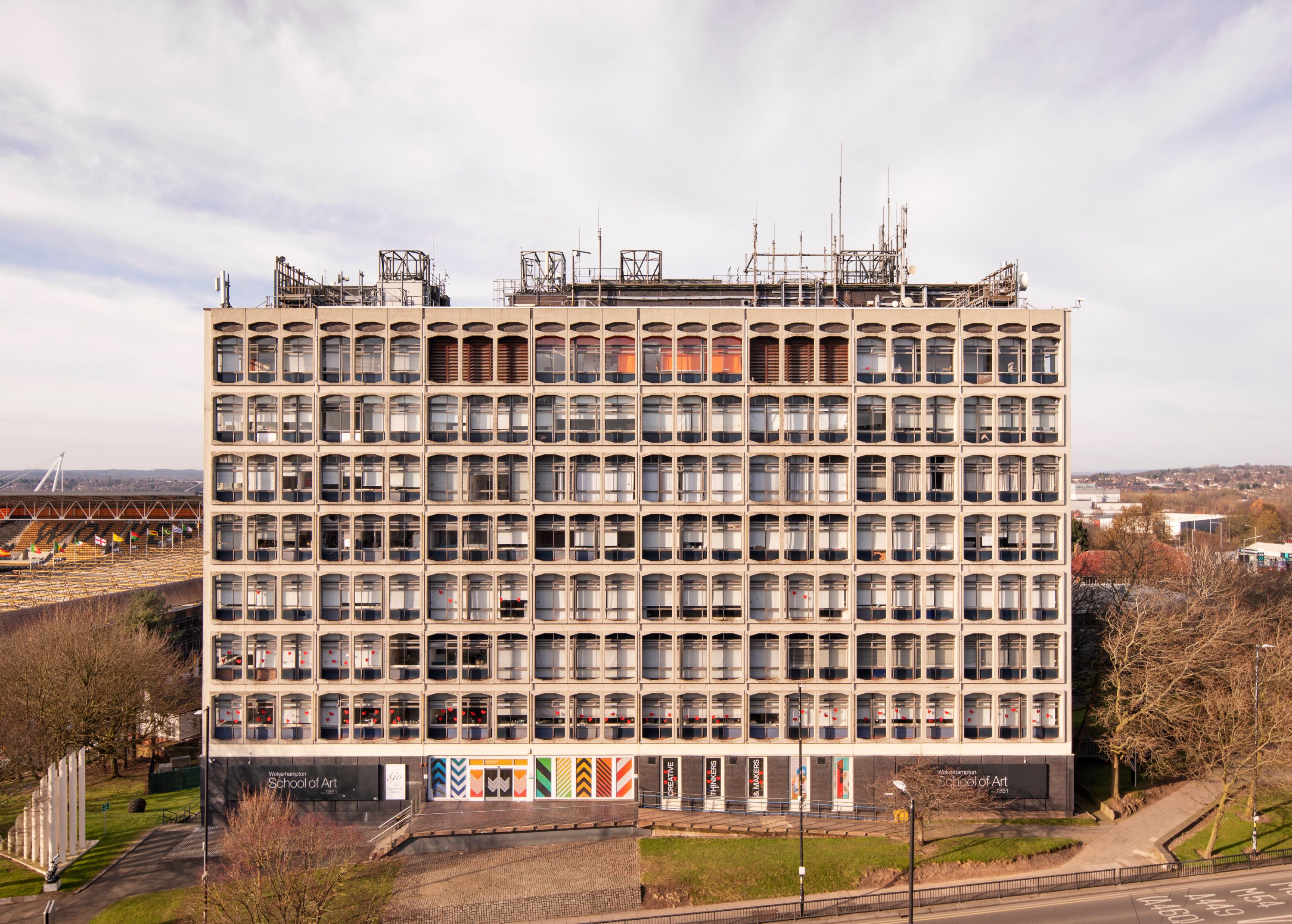 Brutalist home of England's first National Black Art Convention saved from demolition