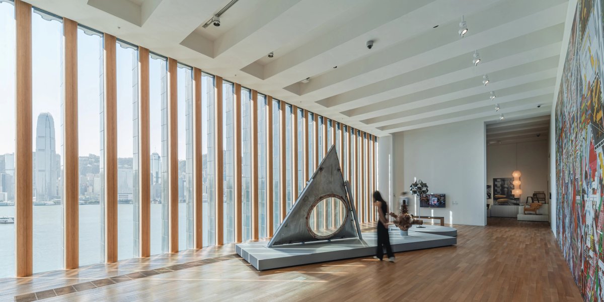 M+ in Hong Kong features 17,000 sq m of exhibition space across 33 galleries. Courtesy of M+