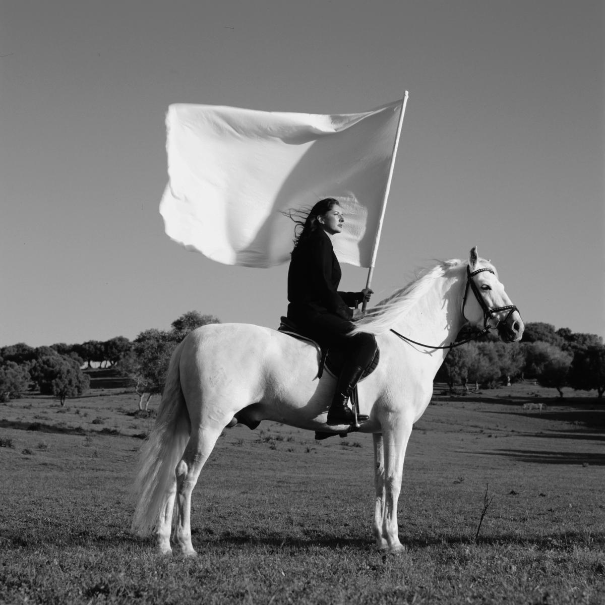 Marina Abramović, The Hero (2001)
Courtesy of the Marina Abramović Archives. © Marina Abramović