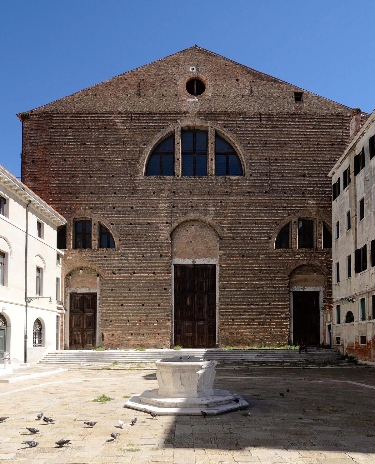 The Church of San Lorenzo in Venice, the new home of Ocean Space from summer 2019 Photo: TBA21