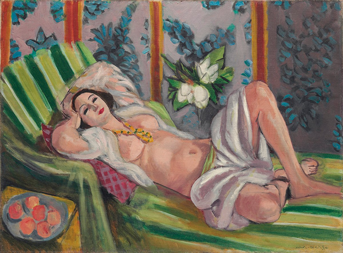 Henri Matisse, Odalisque couchée aux magnolias (1923), estimated in the region of $70m Christie’s Images Ltd