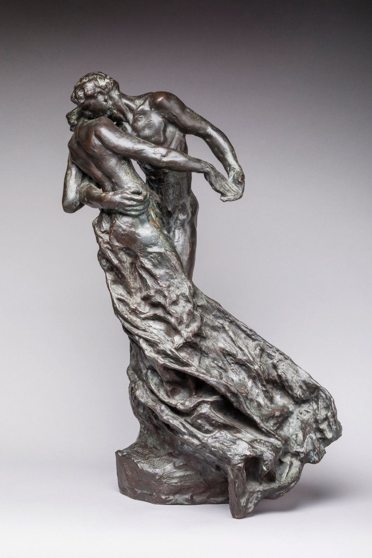 Like “seaweed anchored underwater”: the Allioli bronze version of Camille Claudel’s The Waltz (around 1900) Courtesy of Musée Yves Brayer