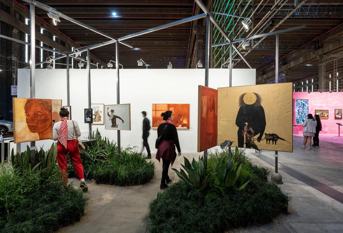The Rotas Brasileiras art fair highlights lesser known artists from five regions of Brazil. Courtesy SP-Arte.