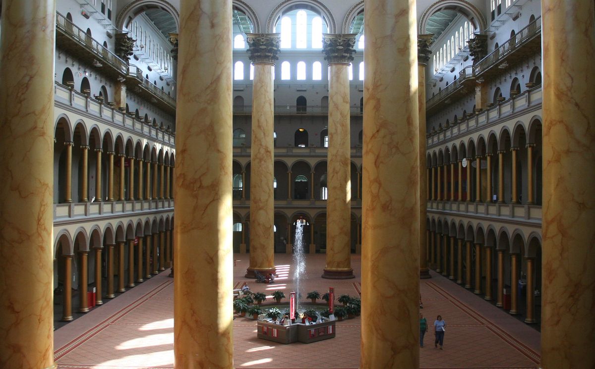 The National Building Museum in Washington, DC, received an NEH grant to develop an exhibition focused on the built environment in children's books. Photo by dbking, via Flickr
