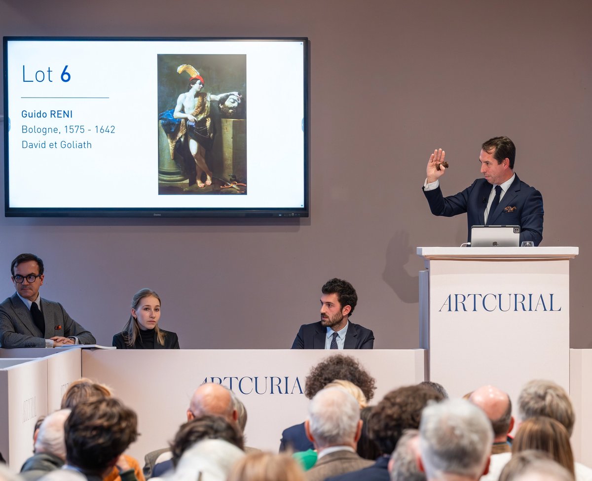 Reni’s previous record at auction was set at Sotheby’s in 2008, when The Martyrdom of Saint Apollonia sold for £1.8m
Artcurial Paris Vente - Maitres Anciens
