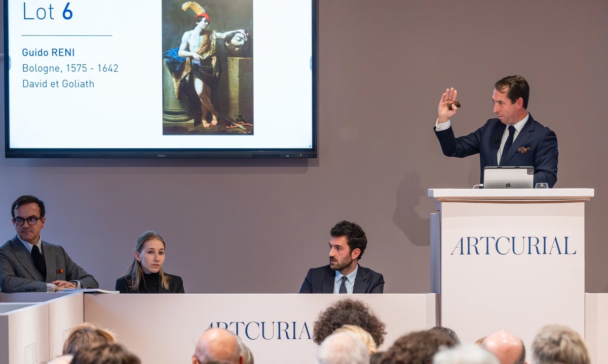 Guido Reni painting sells for 12.4m in Paris, smashing artist's auction record
