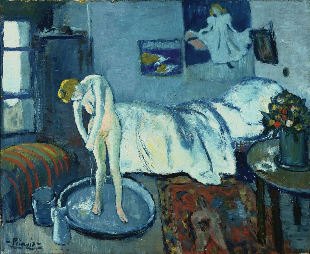 Pablo Picasso’s The Blue Room (1901) The Phillips Collection