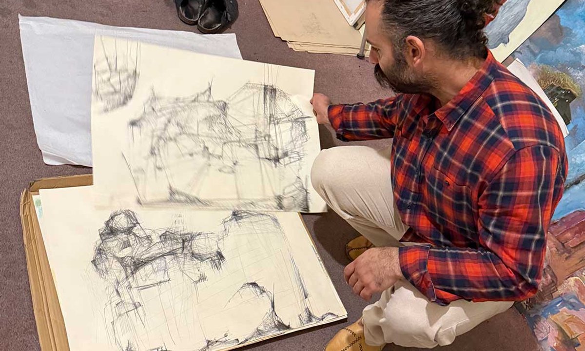 Amid conflict and crisis, Tehran's art community manages to stick together