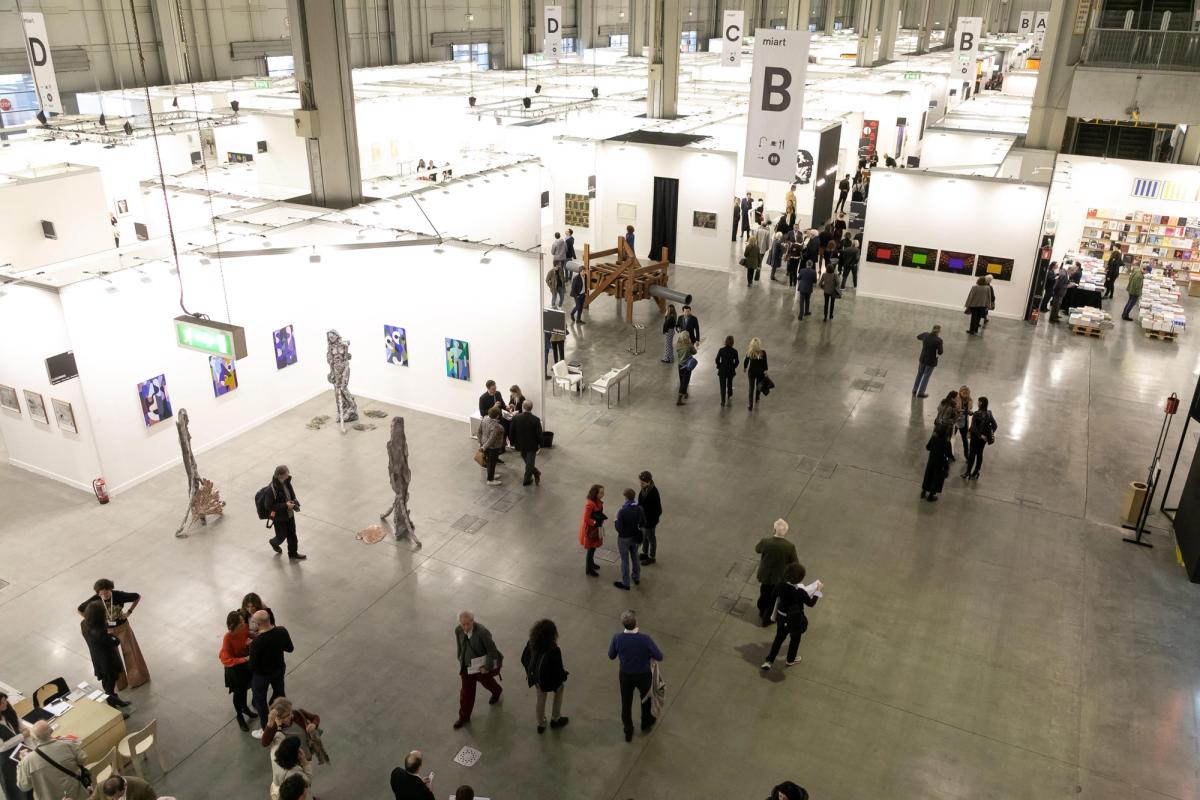 Milan's Miart contemporary art fair Paolo Valentini