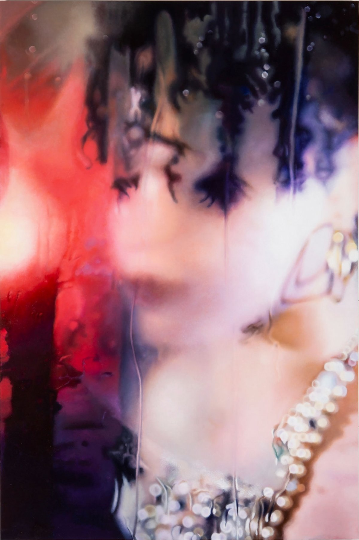 Marilyn Minter's Starry Eyed (2018). Courtesy of the artist and Lehmann Maupin.