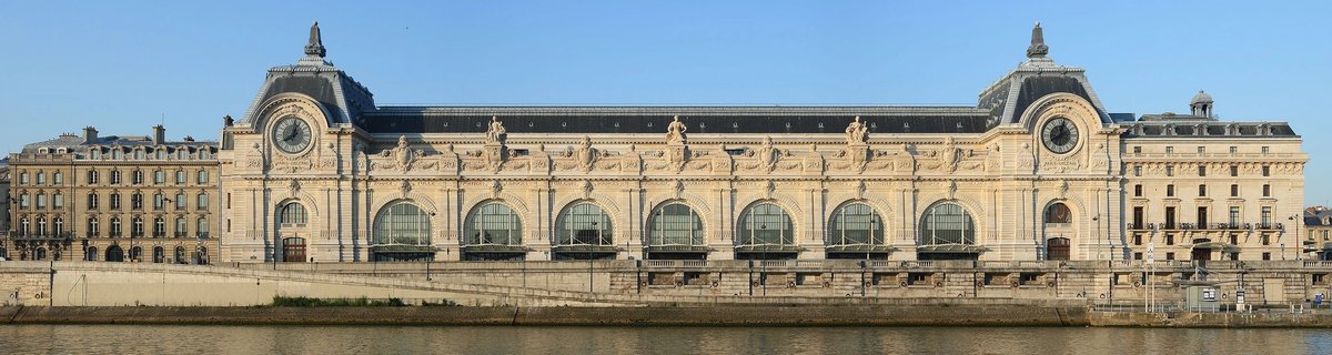 In 1977, Orsay train station was renovated into the Musée d'Orsay as part of François Mitterrand's Grands Projets