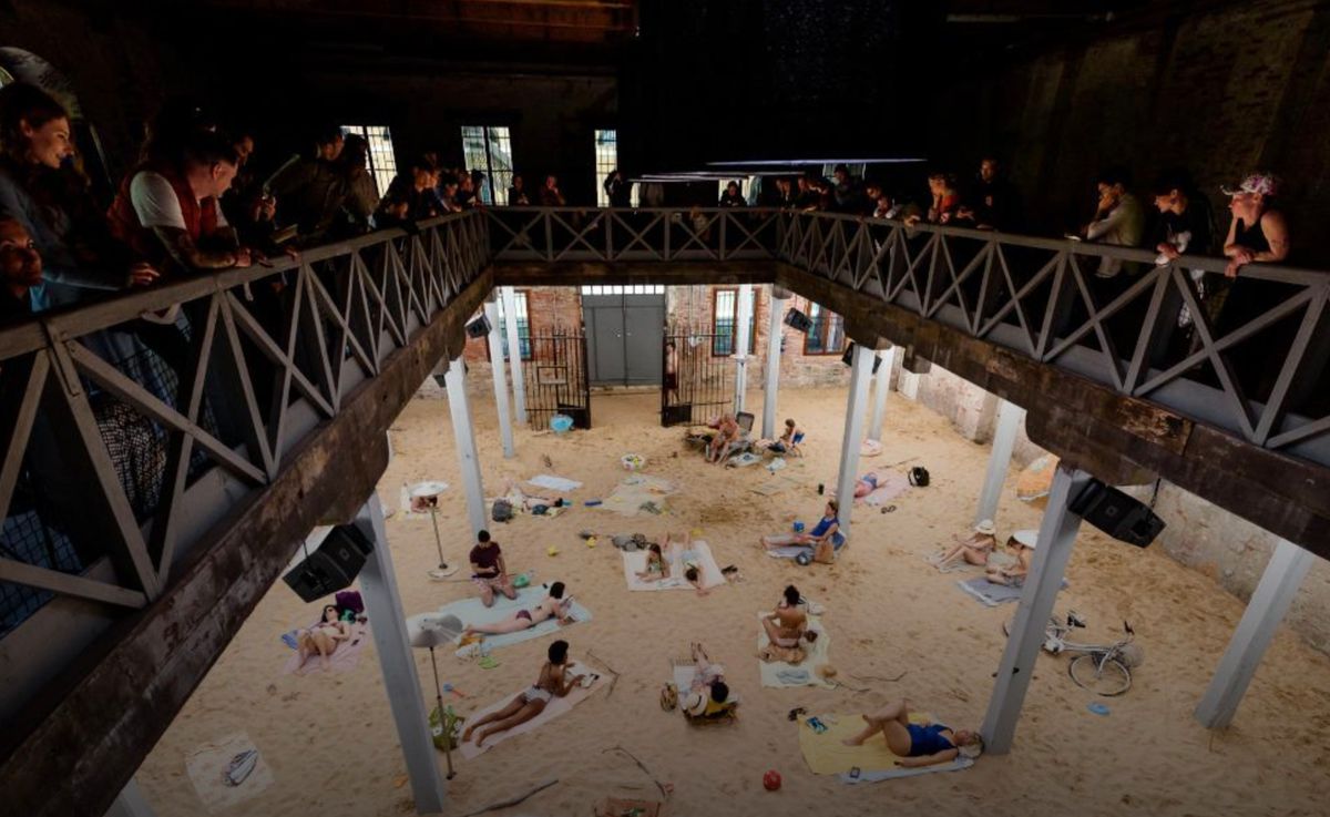 Lithuania won the Golden Lion prize at the 58th Venice Biennale in 2019 for Sun & Sea (Marina) Courtesy of La Biennale