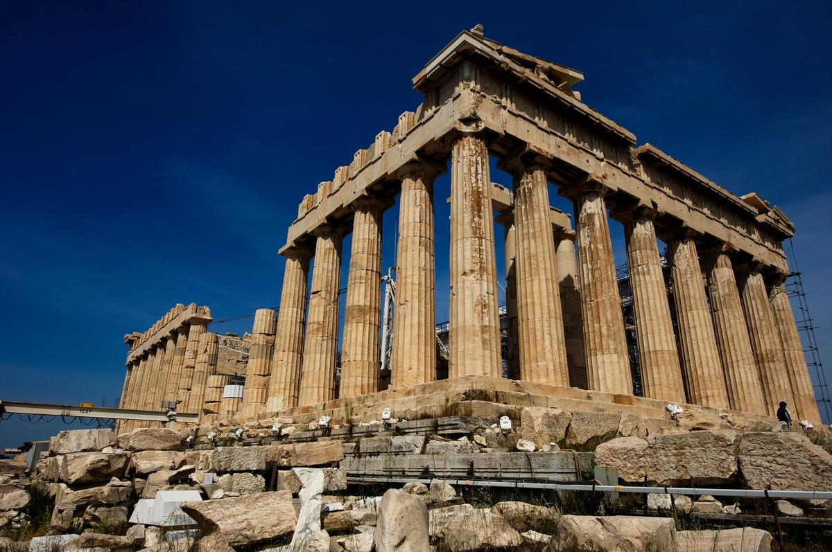 The Parthenon in Athens Photo: Andrew Baldwin