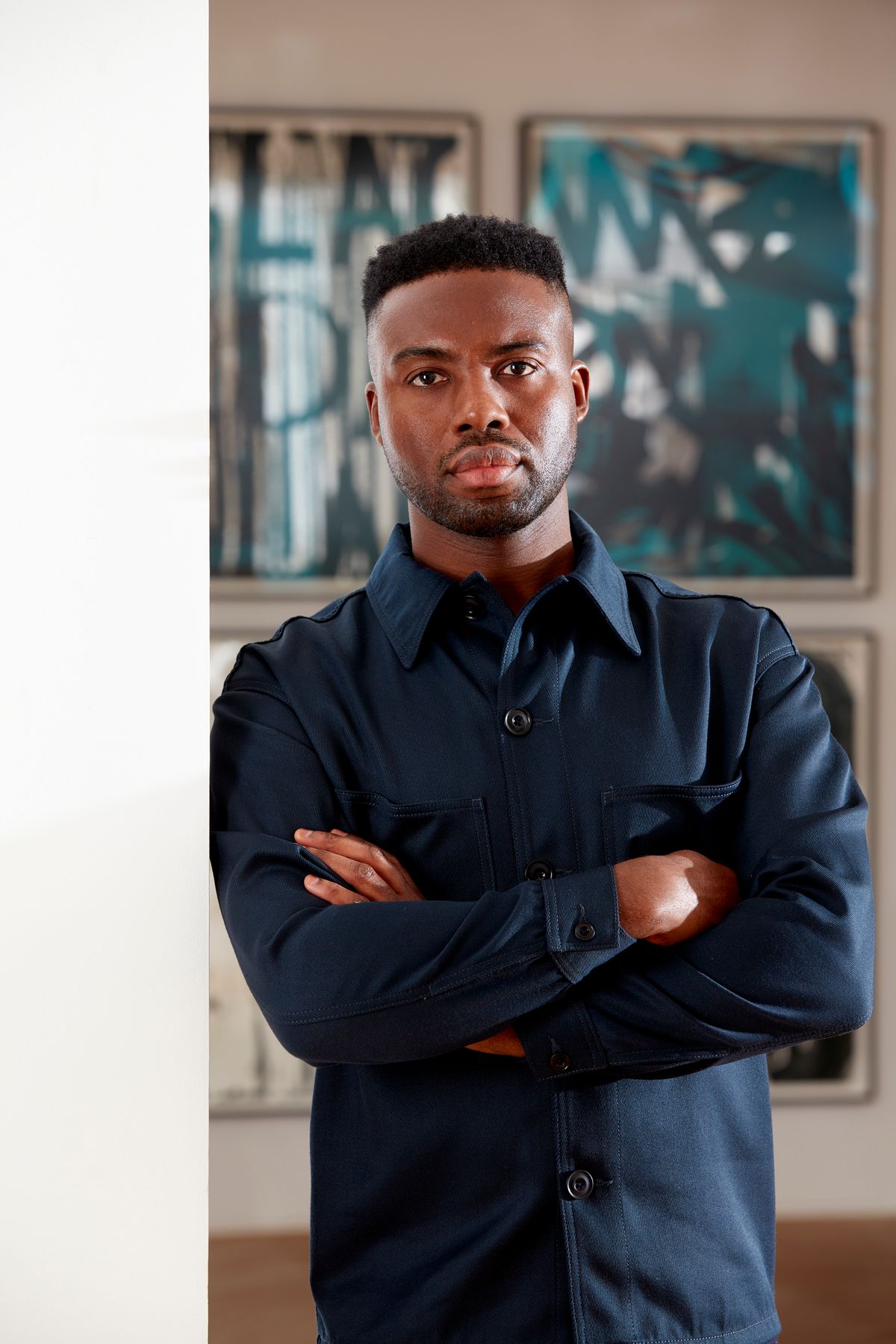 Portrait of Adam Pendleton, November 2019 Photo: Sangtae Kim,  courtesy of Pace Gallery